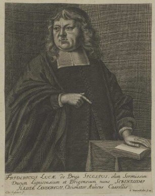 Bildnis des Fridericus Lucae