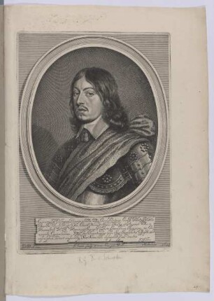 Bildnis des Carolo Gustavo X., König von Schweden