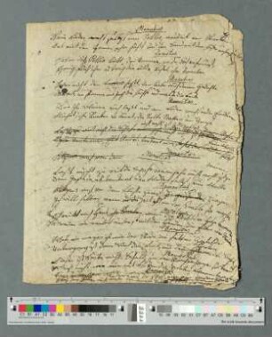 [Des Publius Virgilius Marco Bucolica. Übersetzung aus dem Lateinischen], Arbeitsmanuskript; Elise sieh, es schimmert rings die Luft, Gedicht, Arbeitsmanuskript, [Frühjahr bis erste Hälfte Mai 1815]