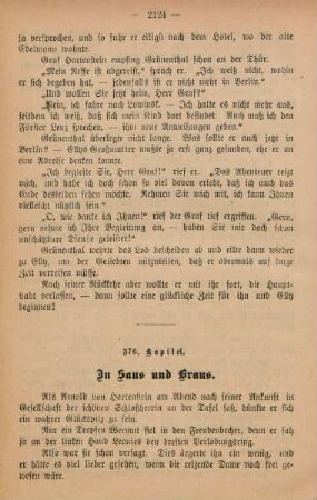 376. Kapitel. In Saus und Braus