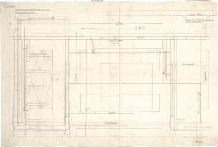 Littmann, Max; Bocksberg; Hofgut, Landhaus - Schreibtisch (Ansicht)