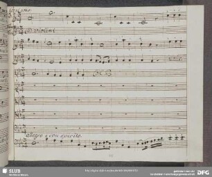 Coro: Dea delle selve che sdegni un core