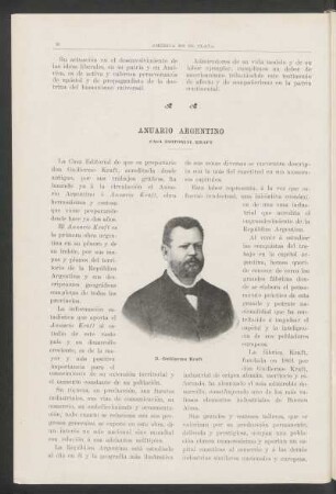 Anuario argentino : Casa Editorial Kraft