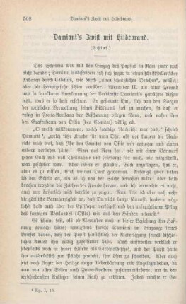 508-525 Damiani's Zwist mit Hildebrand: Schluß
