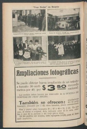 "Fray Mocho" en Rosario