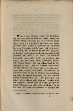 Über künstliche Veranlassung der Geburt : Inaugural-Dissertation