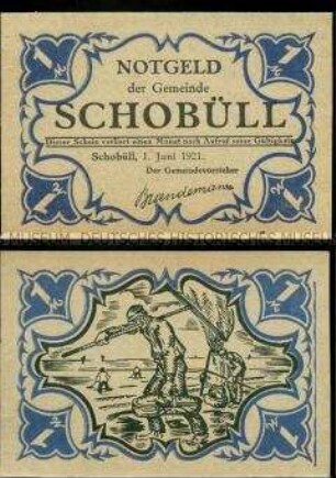 Schobüll 1 Mark