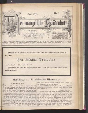 Nr. 6. Juni 1883