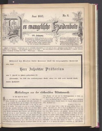 Nr. 6. Juni 1883