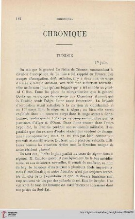 Chronique