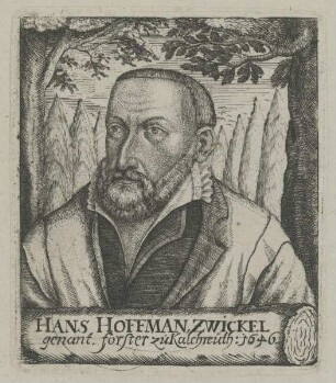 Bildnis des Hans Hoffmann, Zwickel
