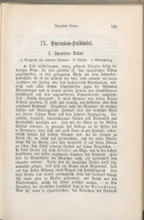 IX. Pyrenäen-Halbinsel.