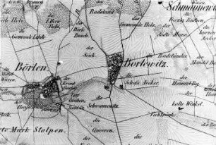 Dahlen-Bortewitz. Oberreit, Sect. Oschatz, 1839/40