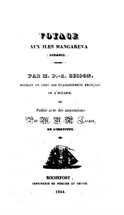 Voyage aux iles Mangareva (Océanie)