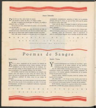 Poemas de Sangre : Expectativa [y] Madre Tierra