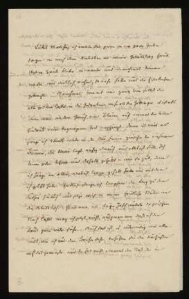 Brief von Wilhelm Grimm an Amalie Hassenpflug