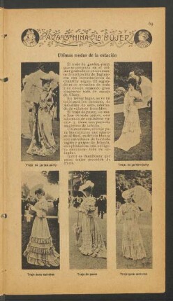 Para la niña y la mujer - La última moda [Fotografías]