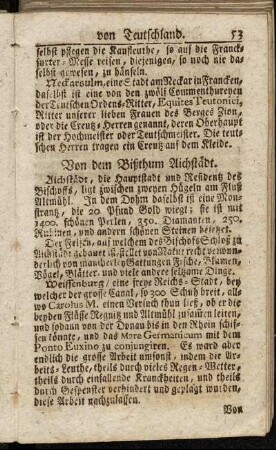 Von dem Bißthum Aichstädt.
