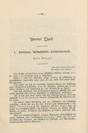 Vierter Theil.