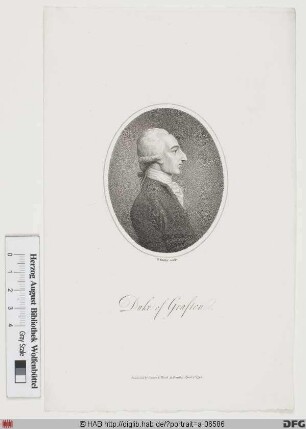 Bildnis Augustus Henry Fitzroy, 1757 3. Duke of Grafton