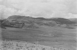 Dita-Ebene bei Dessie : Ebene Savannenlandschaft