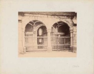 Arkaden am Nordeingang der Peterskirche, Görlitz: Ansicht