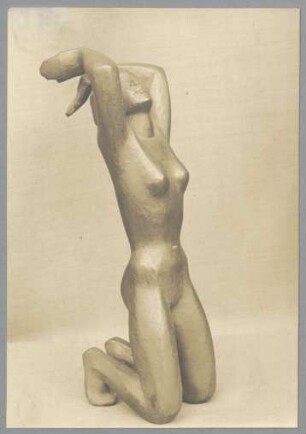 Kniende, 1923, Bronze
