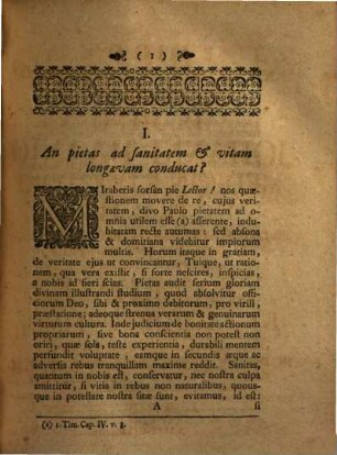 Quaestiones medicas varii argumenti