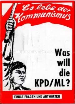 Programmatische Propagandaschrift der KPD/ML