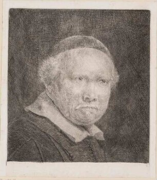 Bildnis Coppenol, Lieven Willemsz. van (1598-1662), Schreibmeister (großes Format)