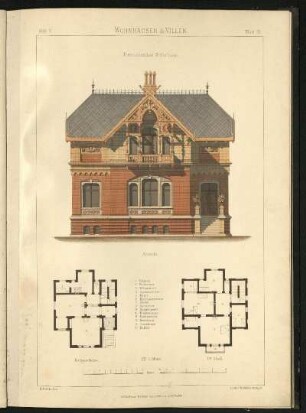 Blatt 21: Freistehendes Wohnhaus