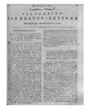 Münter, Balthasar: Christl. Lehre vom Gebete in 10 Predigten / Balth. Münter. - Kopenhagen ; Leipzig : Faber & Nitschke, 1789