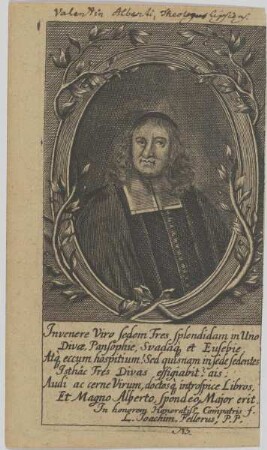 Bildnis des Valentin Albert