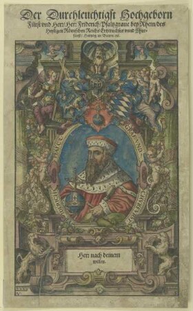 Bildnis des Kurfürsten Friedrich II. des Weisen von der Pfalz