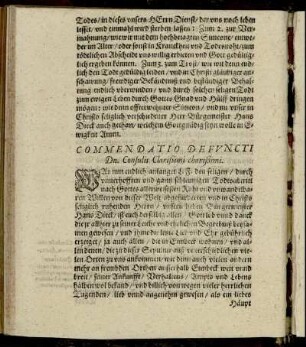 Commendatio Defuncti [...]
