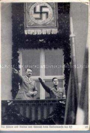 Vorbeimarsch der Hitlerjugend beim Reichsparteitag 1936