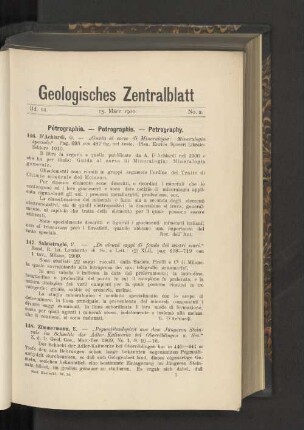 15. März 1910. No. 2.