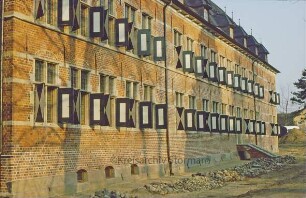 Schloß Reinbek: Hauptflügel: Gartenseite