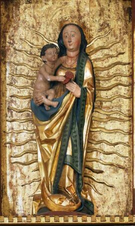 Zeller Retabel — Mondsichelmadonna