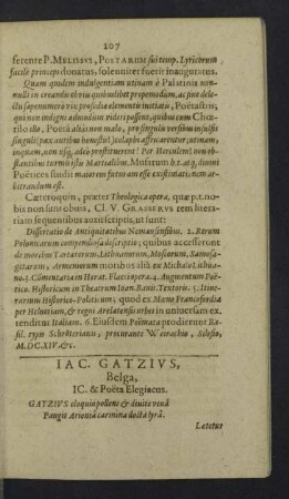 Jacobus Gatzius