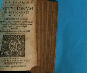 Institutiones dialecticae : libri octo
