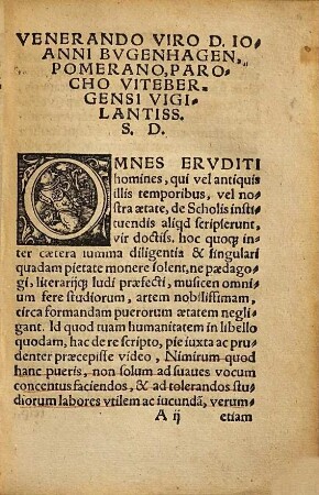 ENCHIRIDION VTRIVSQVE MVSICAE PRACTIcae : à GEORGIO Rhau ex uarijs Musicorum libris, pro pueris in Schola VITEBERGENSI congestum