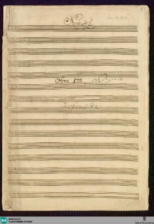 11 Partitas - Don Mus.Ms. 767 : winds