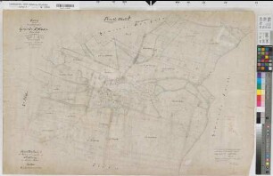 Hattrop (Soest), Teilung Hattrop, Bl.1 Brouillonkarte Flur 10 Bl.1