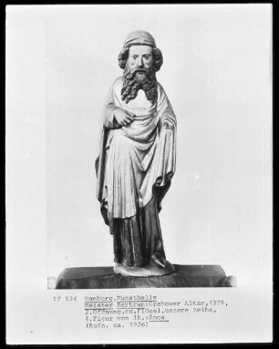 Grabower Altar — rechter Flügel, Innenseite: Heilige und Propheten — Amos
