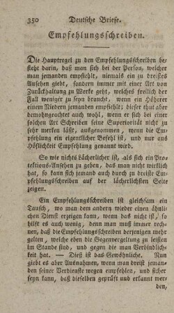 Empfehlungsschreiben
