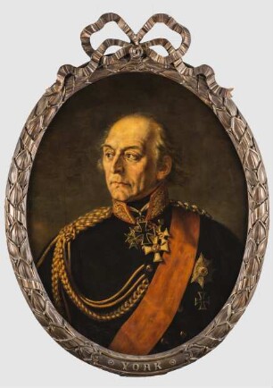 Pischon, Maria: Porträt Hans David Ludwig Graf Yorck von Wartenburg