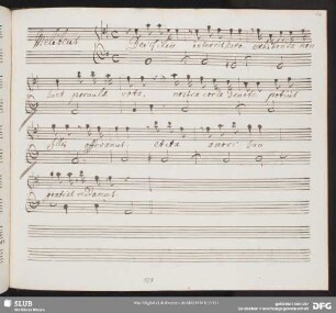 Recitativo: Dei filius in terris nato