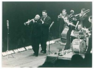Sidney Bechet mit seiner Band