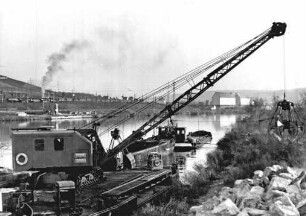 Gerätschaften der Wasserstraßen- und Schifffahrtsdirektion Schweinfurt/Main
